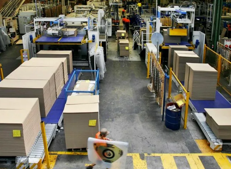 rows of sample boxes and mailers